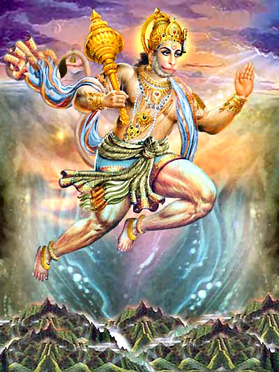 flying hanuman